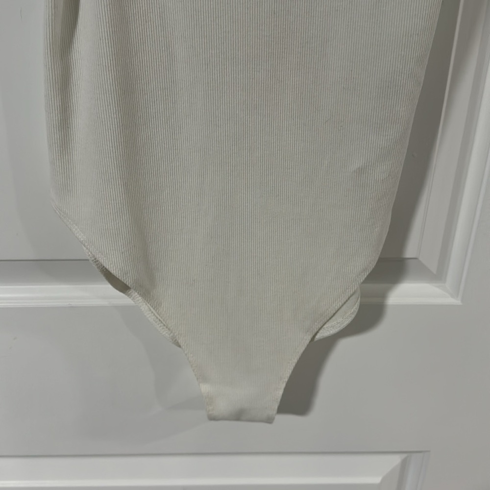 Wild Fable White Thin Strap Bodysuit - Picture 3 of 9